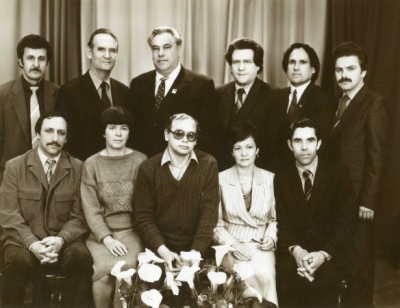 С украинскими писателями. Тернополь. 1985 г.