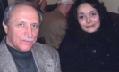 С поэтессой Ольгой Журавлевой. 2004 г.