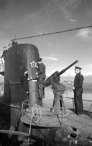 Советская субмарина М-35, ВОВ